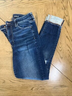 AE super high rise jeggings